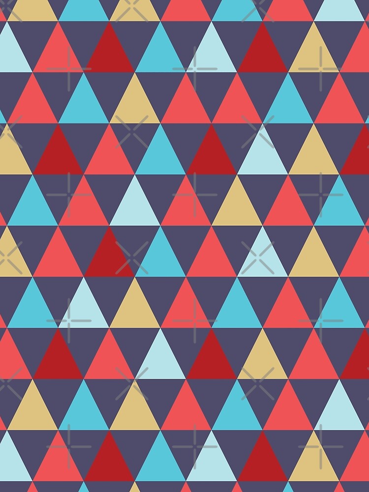 Triangle Geometric Pattern by cobano