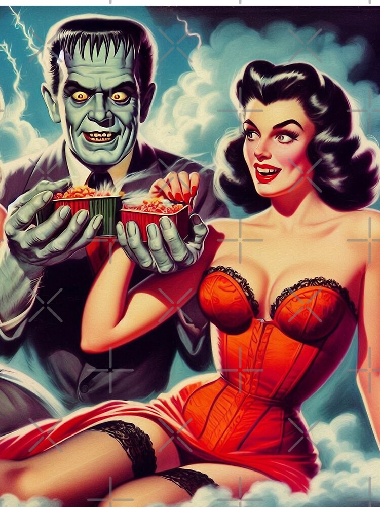 Vintage Horror Girls by PulpVintage