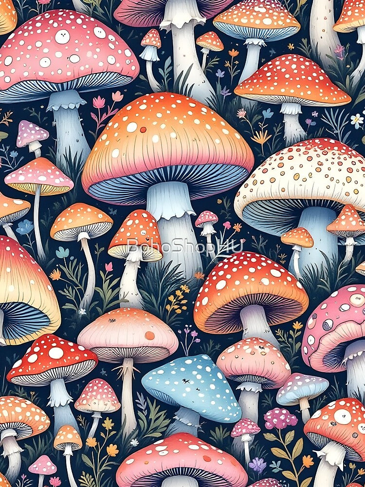 Magical mushrooms by BohoShopHU