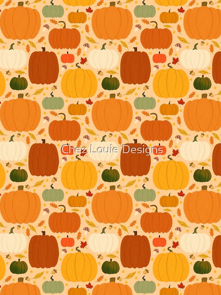 Harvest Pumpkins by Chez Louie Designs