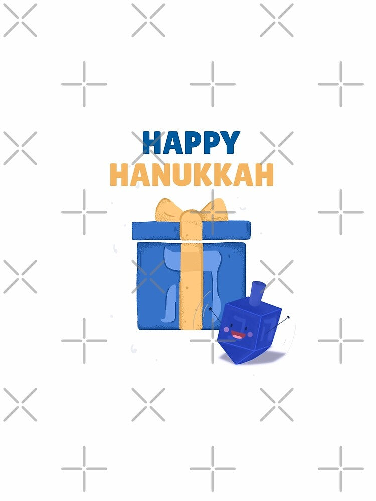 Happy Hanukkah Dreidel Gift by joabaj