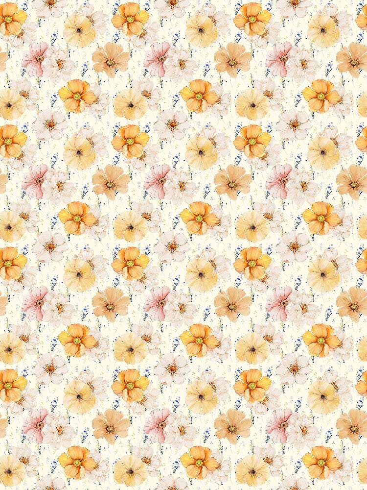 Pastel wildflowers by MagicAtlasArt
