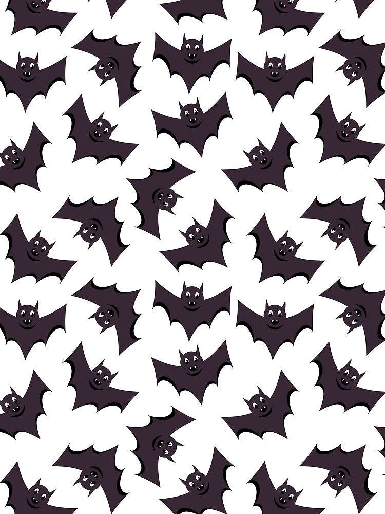 Cute Flying Halloween Bats by A-U-Design