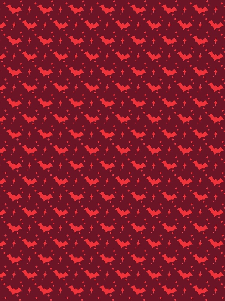 Blood Red Bats by PatternsaPlenty