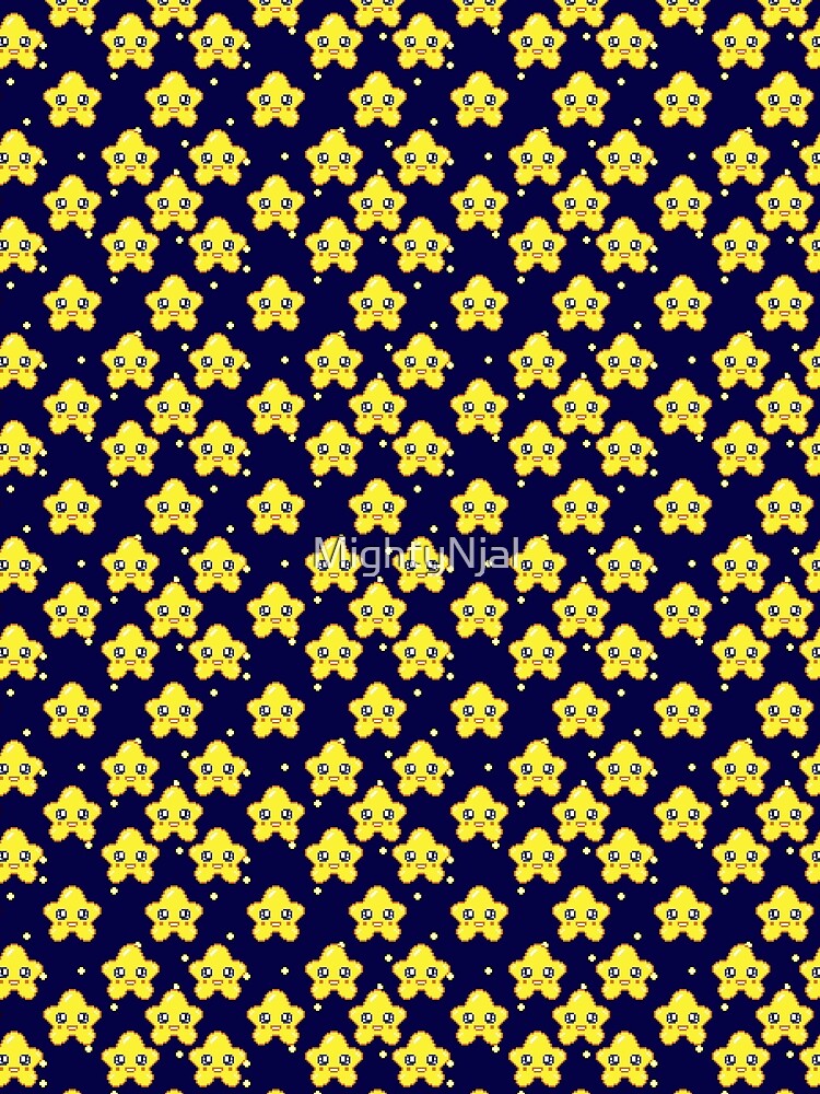 Cute Pixel Stars by MightyNjal