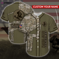 Florida State Seminoles NCAA Personalized Baseball Jersey Shirt Camo FVJ - Aopprinter