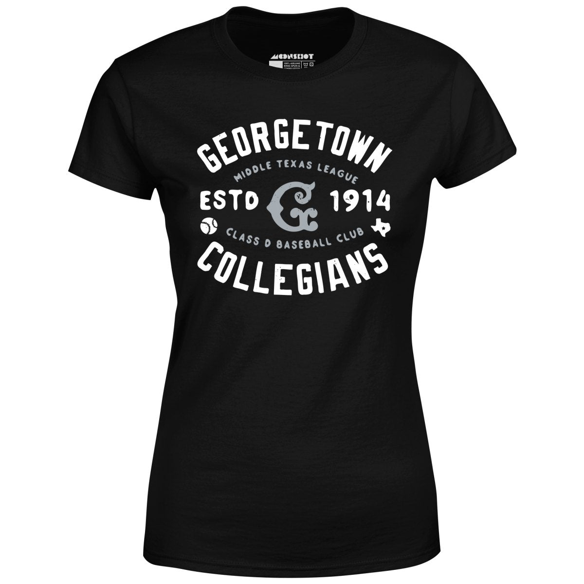 Georgetown Collegians - Texas - Vintage Defunct Baseball Teams - Women's