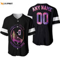 Golden State Warriors Iridescent Black Baseball Jersey - Custom Gift for Fans - lylyprint.com