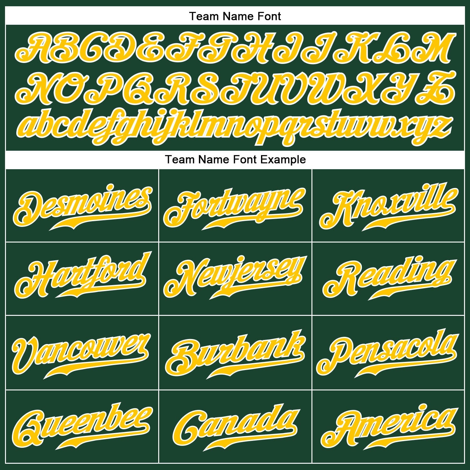 Custom Green White Pinstripe Gold-White Authentic Baseball Jersey