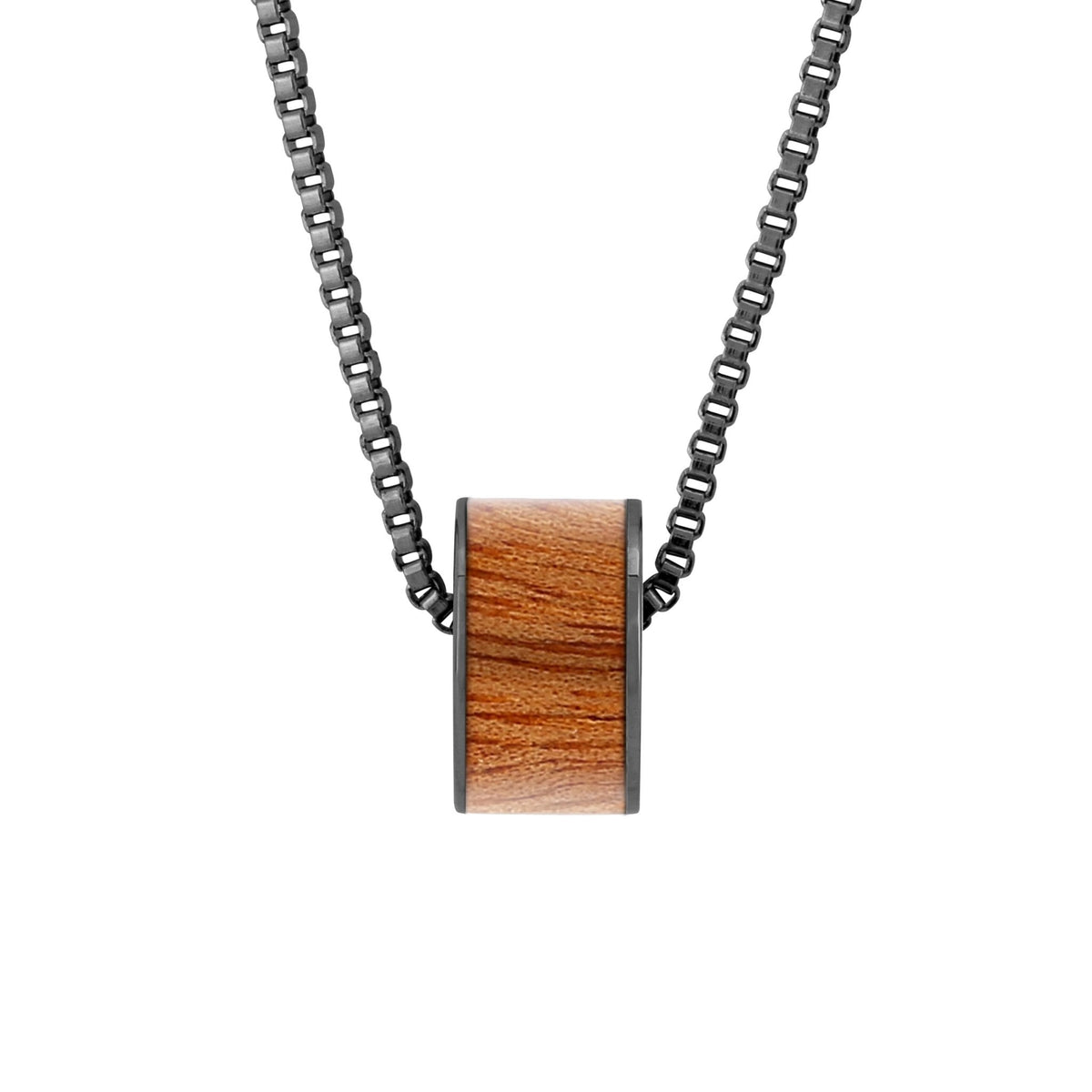 Gum Burl Wide Barrel - Gunmetal