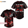 Halloween Freddy Krueger Jersey, Horror Movie Baseball Jersey - lylyprint.com