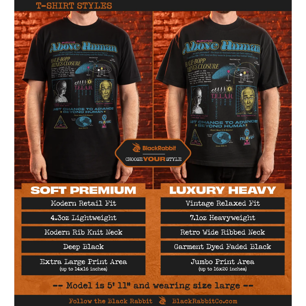 Heaven's Gate Cult Survive Above Human 90s Retro Vintage Unisex Classic
