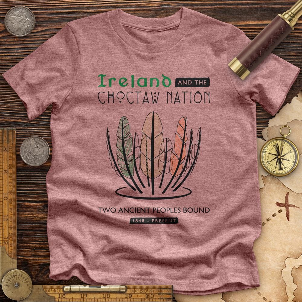 Irish-Choctaw Friendship Premium Quality Tee