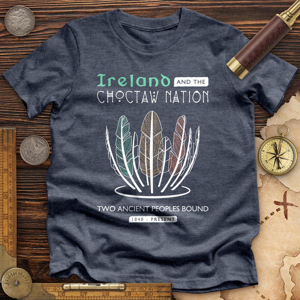 Irish-Choctaw Friendship Premium Quality Tee