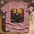 Pumpkin Skeleton Premium Quality Tee