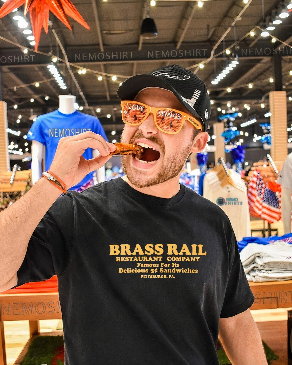 Brass Rail restaurant company Pittsburgh shirt
