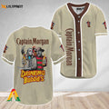Horror Freddy & Jason Drinking Buddies Captain Morgan Baseball Jersey - lylyprint.com