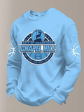 North Carolina Tar Heels Merch Chapel Hill Waffle Sweatshirt Gifts For Basketball Lovers