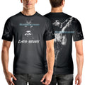 Rapper Chris Brown Breezy Bowl XX Tour Tee 3D