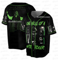 Chris Brown Hip Hop Washed Baseball Jersey