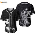 Jack Skellington All Over Print Baseball Jersey - lylyprint.com