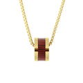 Jarrah Classic Barrel - Yellow Gold
