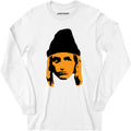 Jeff Spicoli Stencil Street Art Style - Long Sleeve