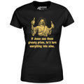 Jesus Grocery Prices - Women's