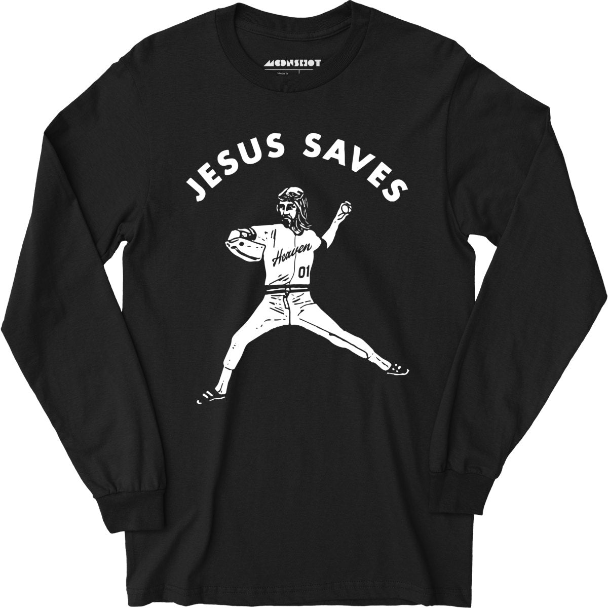 Jesus Saves - Lefty - Long Sleeve