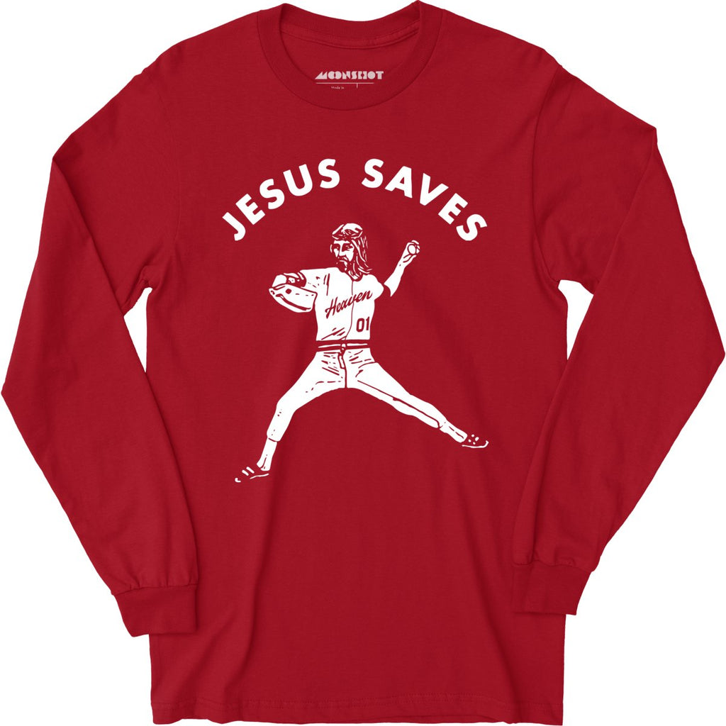 Jesus Saves - Lefty - Long Sleeve