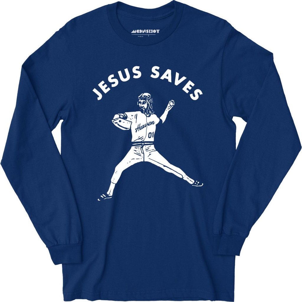 Jesus Saves - Lefty - Long Sleeve