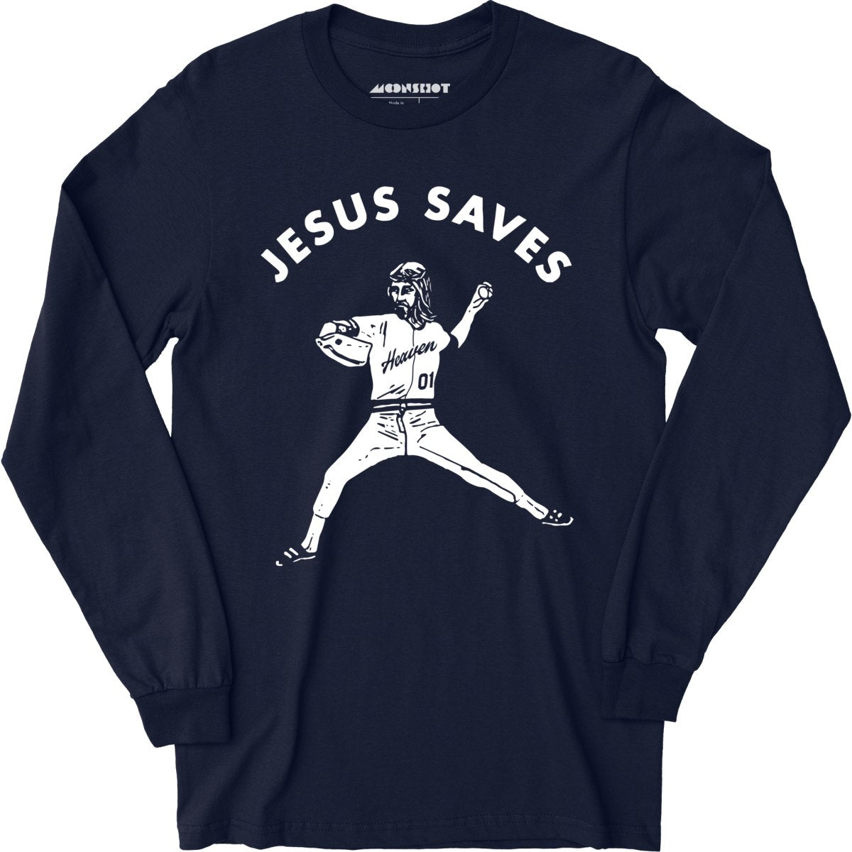 Jesus Saves - Lefty - Long Sleeve