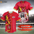 Kansas City Chiefs Baseball Jersey Personalized 2023 BJ0217 - lylyprint.com