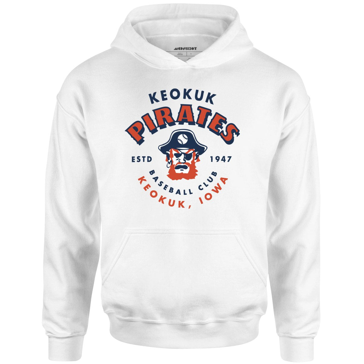 Keokuk Pirates - Iowa - Vintage Defunct Baseball Teams - Unisex