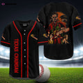 Leatherface Texas Chainsaw Baseball Jersey: Premium Leather Design for Ultimate Fans - Aopprinter