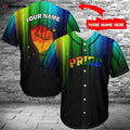LGBT Pride Personalized Baseball Tee - Custom Name Jersey 311 QT206040Td - Aopprinter