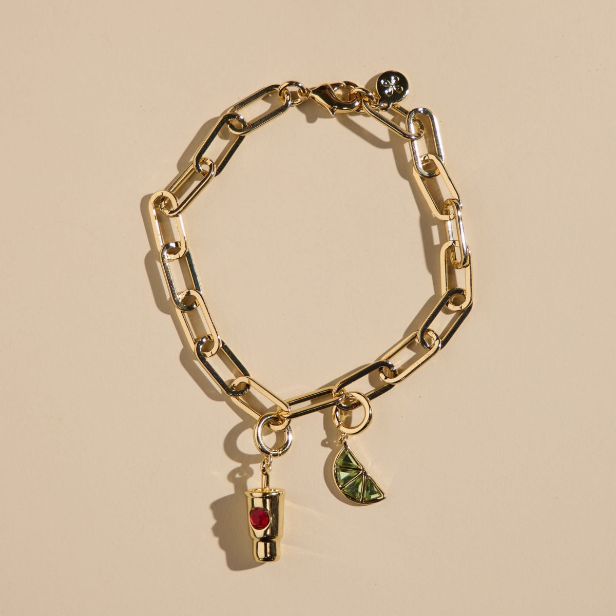 Lime Wedge Charm