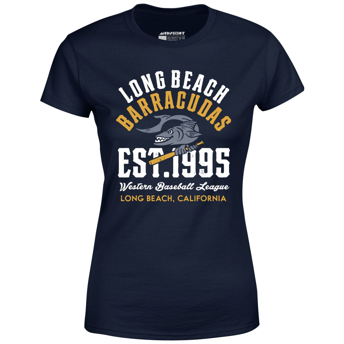 Long Beach Barracudas - California - Vintage Defunct Baseball Teams - Women's