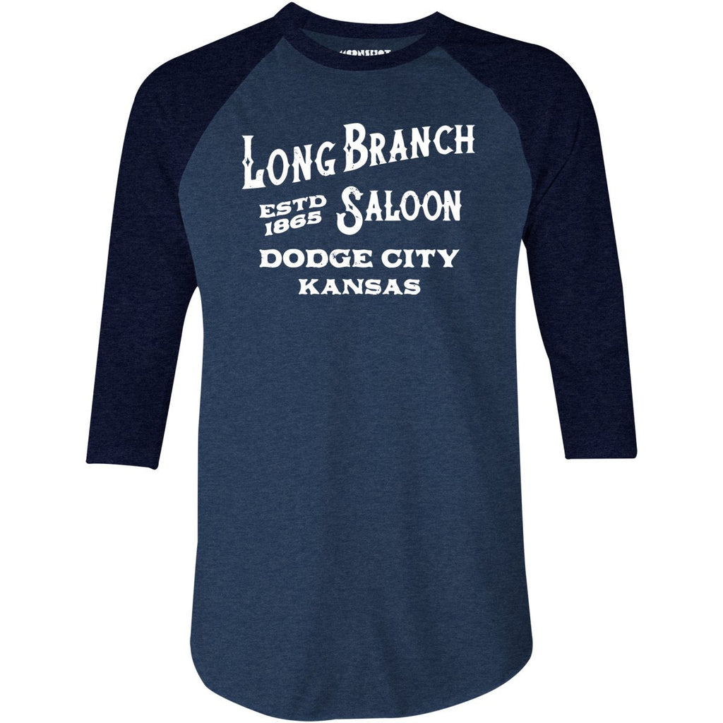 Long Branch Saloon Gunsmoke - 3/4 Sleeve Raglan
