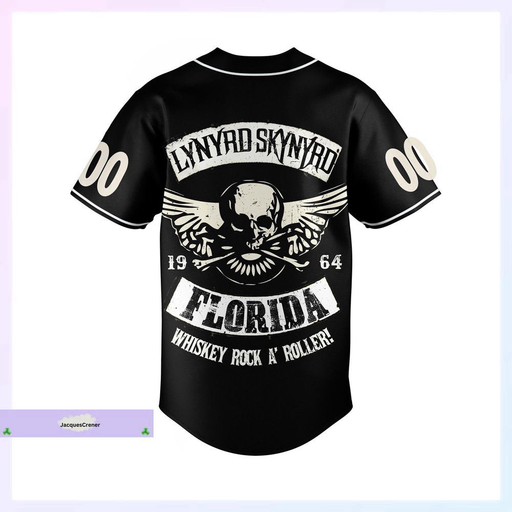 Lynyrd Skynyrd Baseball Jersey, Gimme Back My Bullets Baseball Shirt - lylyprint.com