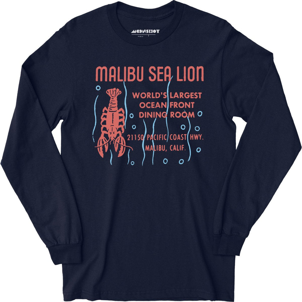 Malibu Sea Lion - Malibu, CA - Vintage Restaurant - Long Sleeve
