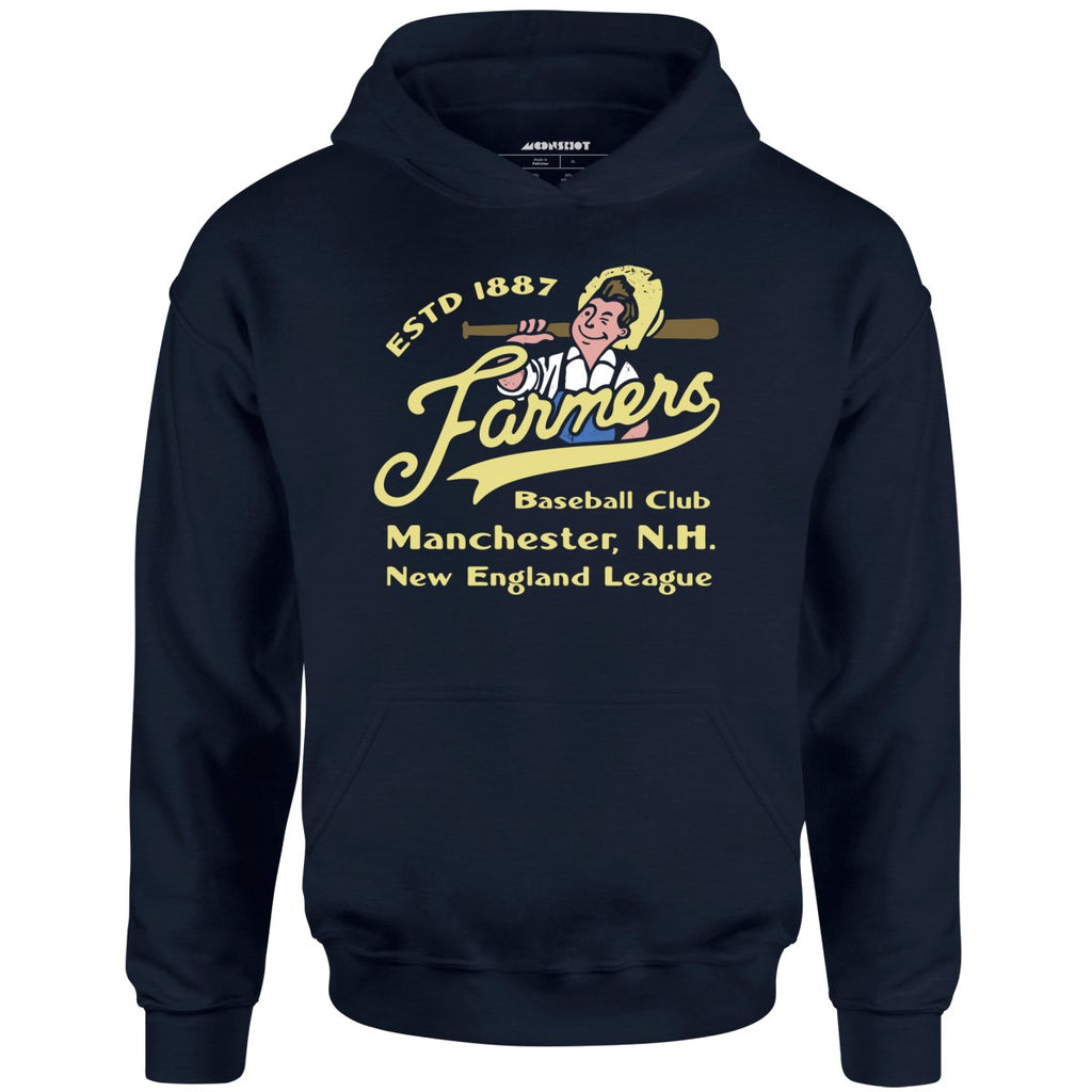 Manchester Farmers - New Hampshire - Vintage Defunct Baseball Teams - Unisex