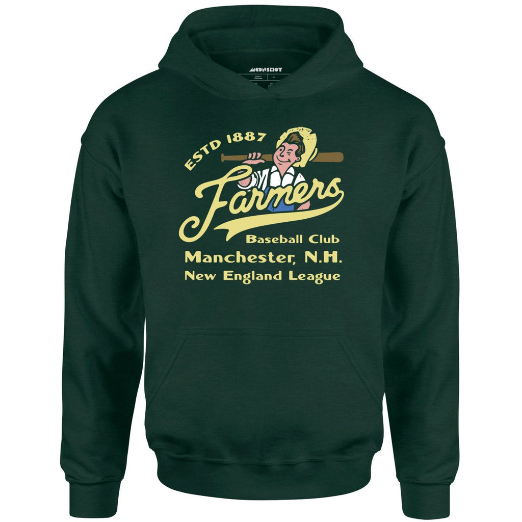 Manchester Farmers - New Hampshire - Vintage Defunct Baseball Teams - Unisex