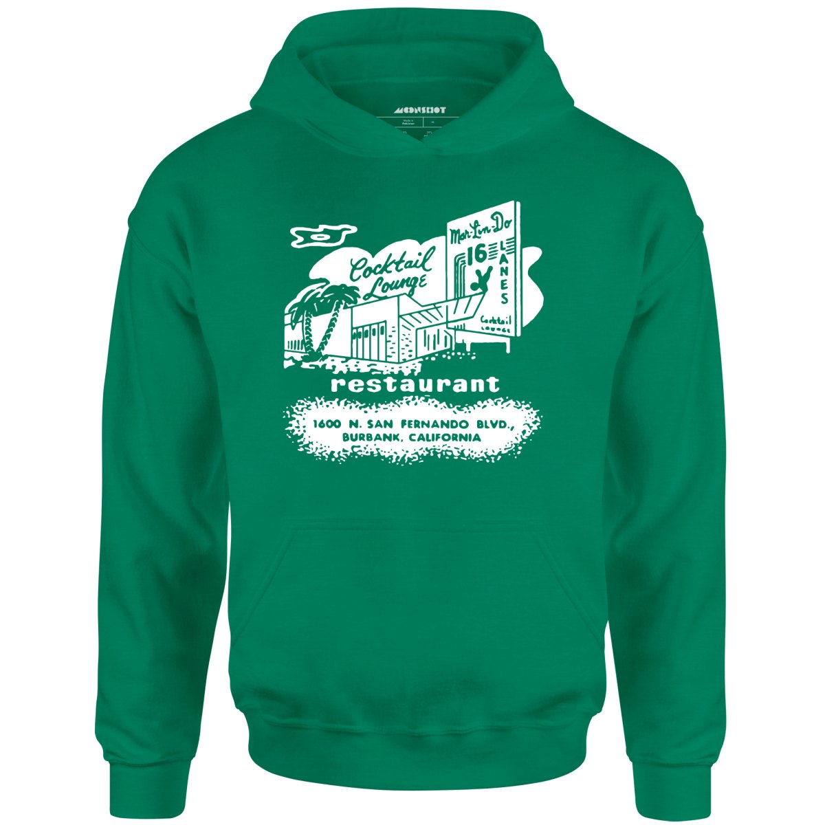 Mar-Lin-Do Lanes - Burbank, CA - Vintage Bowling Alley - Unisex