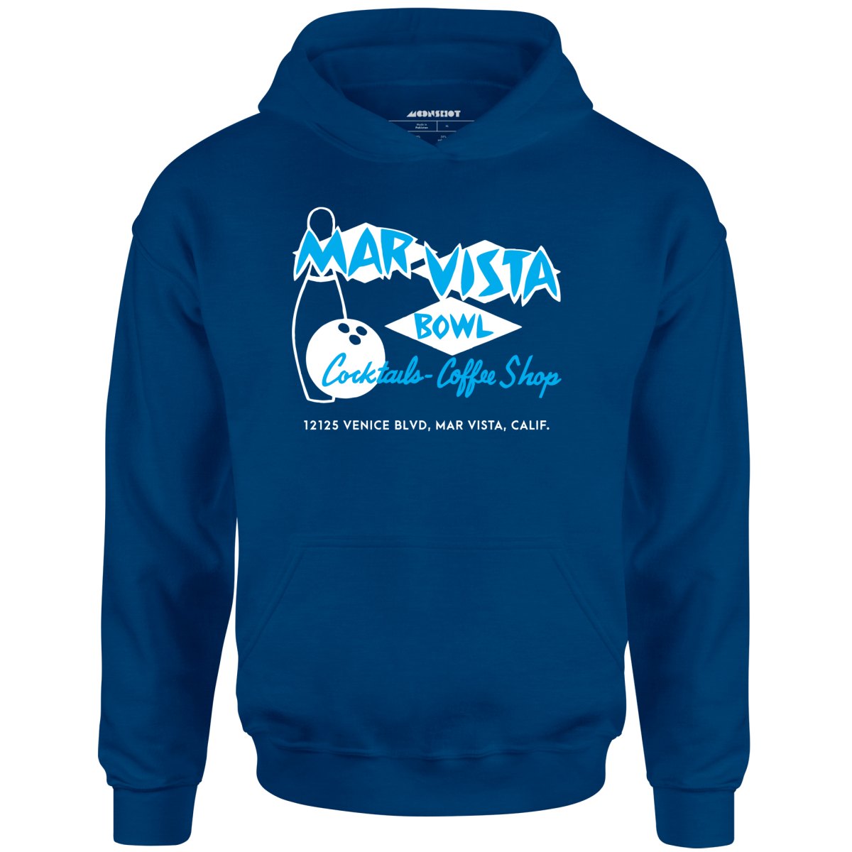 Mar Vista Bowl - Los Angeles, CA - Vintage Bowling Alley - Unisex