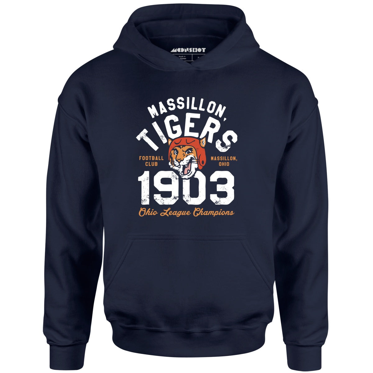 Massillon Tigers - Ohio - Vintage Defunct Football Teams - Unisex