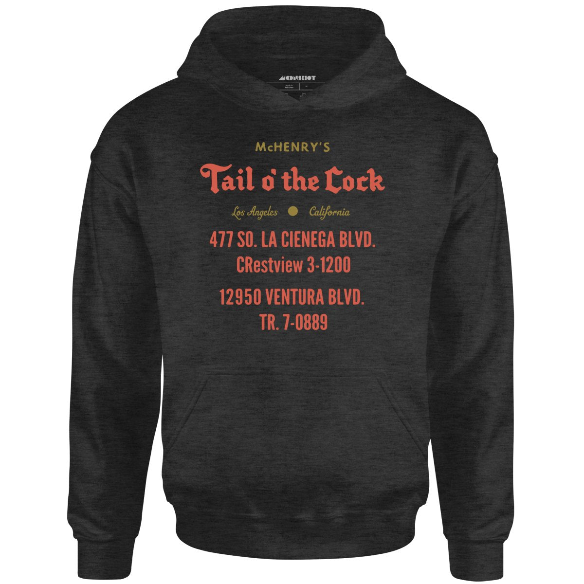 McHenry's Tail o' the Cock - Los Angeles, CA - Vintage Restaurant - Unisex