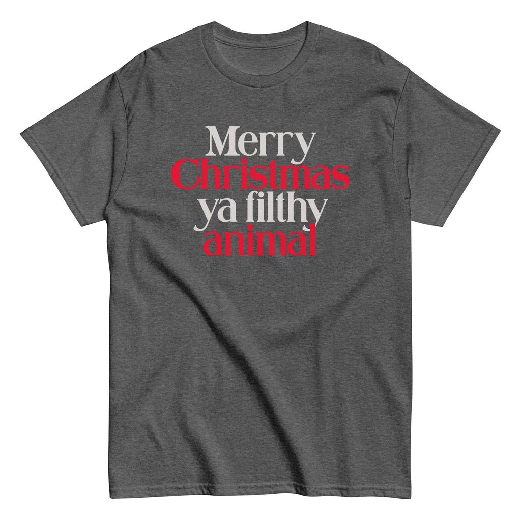 Merry Christmas Ya Filthy Animal Men's Classic Tee