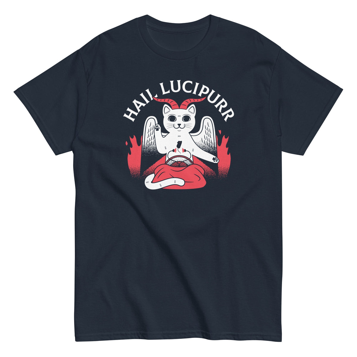 Hail Lucipurr Men's Classic Tee