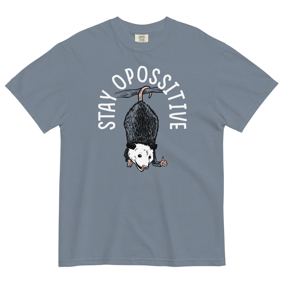 Stay Opossitive Men's Relaxed Fit Tee